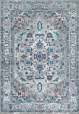 Mikaela Modern Persian Vintage Medallion Area Rug