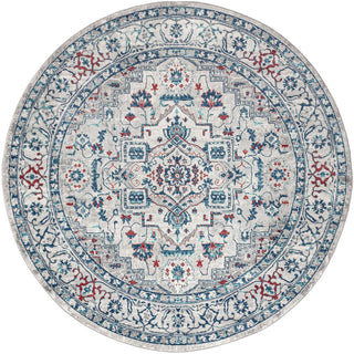 Mikaela Modern Persian Vintage Medallion Area Rug