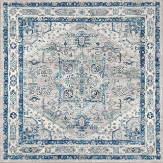 Morioka Modern Persian Vintage Medallion Area Rug