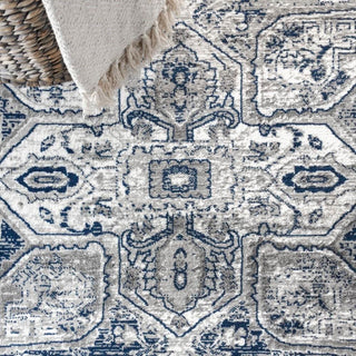 Morioka Modern Persian Vintage Medallion Area Rug