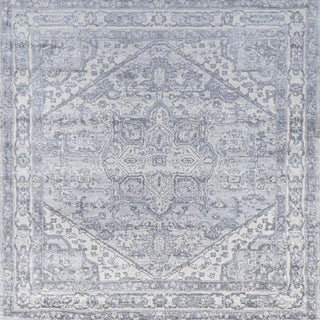 Morioka Modern Persian Vintage Medallion Area Rug