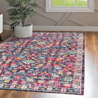 Trieste Modern Persian Boho Floral Area Rug