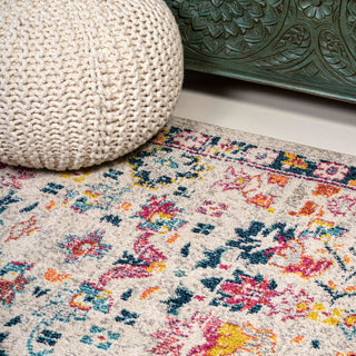 Trieste Modern Persian Boho Floral Area Rug