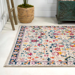 Trieste Modern Persian Boho Floral Area Rug