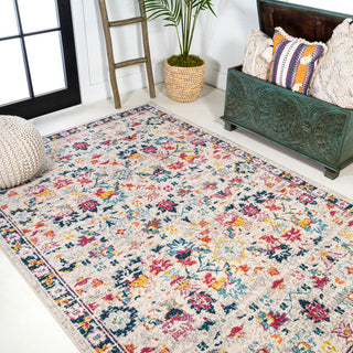 Trieste Modern Persian Boho Floral Area Rug