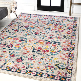 Trieste Modern Persian Boho Floral Area Rug