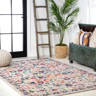 Trieste Modern Persian Boho Floral Area Rug