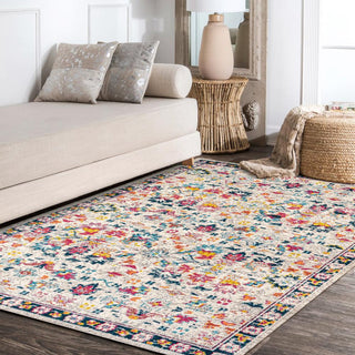 Trieste Modern Persian Boho Floral Area Rug