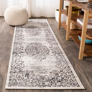 Delphinus Minori Filigree Medallion Area Rug