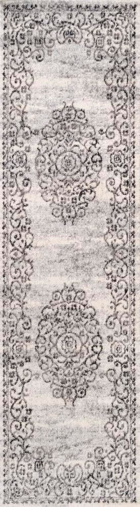 Delphinus Minori Filigree Medallion Area Rug