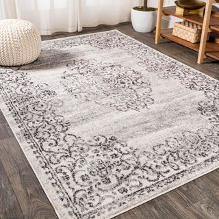 Delphinus Minori Filigree Medallion Area Rug