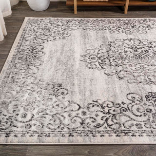 Delphinus Minori Filigree Medallion Area Rug