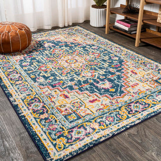 Draco Brooklyn Geometric Medallion Area Rug