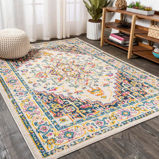 Draco Brooklyn Geometric Medallion Area Rug