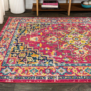 Draco Brooklyn Geometric Medallion Area Rug