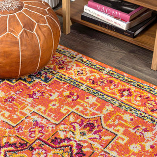 Draco Brooklyn Geometric Medallion Area Rug