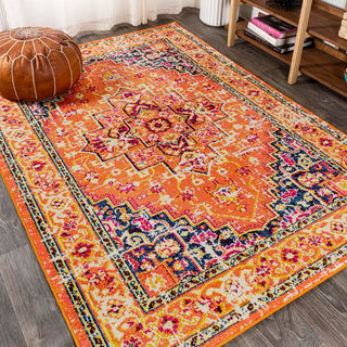 Draco Brooklyn Geometric Medallion Area Rug