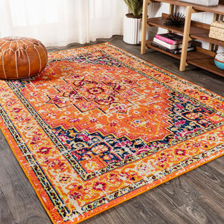 Draco Brooklyn Geometric Medallion Area Rug