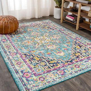 Draco Brooklyn Geometric Medallion Area Rug