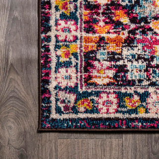 Kasbah Persian Jewel Tones Bohemian  Area Rug