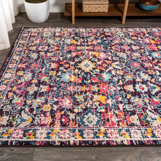 Kasbah Persian Jewel Tones Bohemian  Area Rug