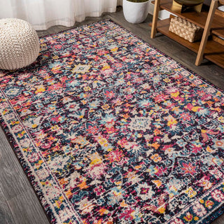 Kasbah Persian Jewel Tones Bohemian  Area Rug