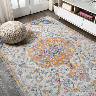 Cazombo Lorena Ornate Boho Medallion Area Rug