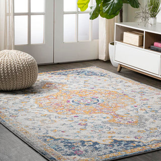 Cazombo Lorena Ornate Boho Medallion Area Rug