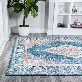 Moroto Zelda Bohemian Cottage Medallion Area Rug