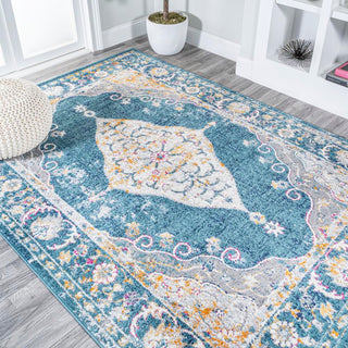 Moroto Zelda Bohemian Cottage Medallion Area Rug