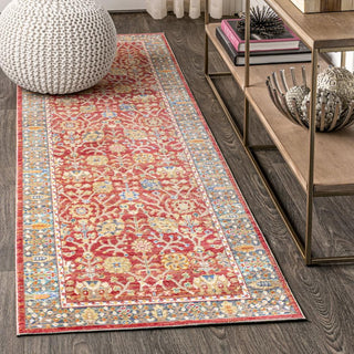 Timor India Flower and Vine Area Rug