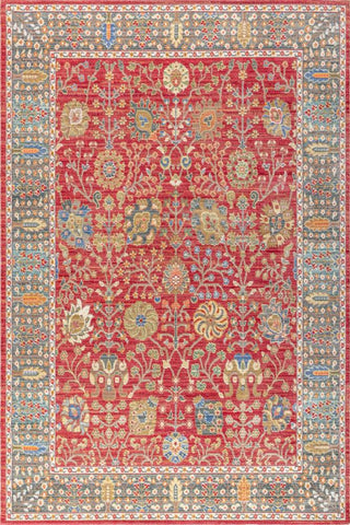 Timor India Flower and Vine Area Rug