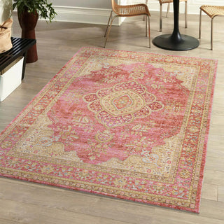 Marchena Khilana Floral Medallion Area Rug