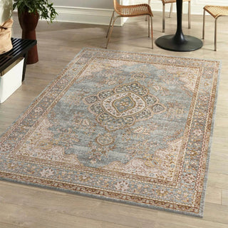 Marchena Khilana Floral Medallion Area Rug