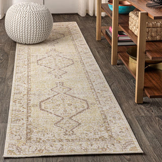 Pinta Lila Modern Tribal Medallion Area Rug