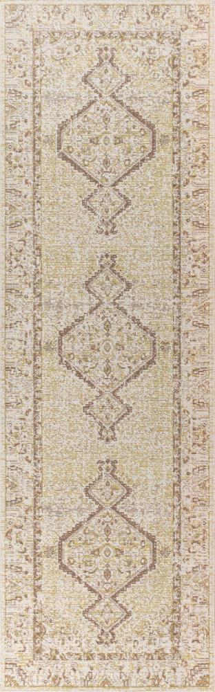 Pinta Lila Modern Tribal Medallion Area Rug