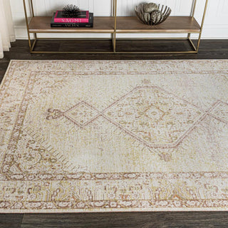 Pinta Lila Modern Tribal Medallion Area Rug