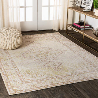 Pinta Lila Modern Tribal Medallion Area Rug