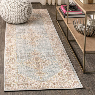 Pinta Lila Modern Tribal Medallion Area Rug