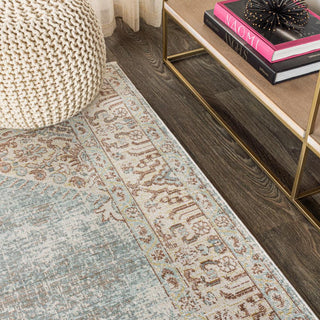 Pinta Lila Modern Tribal Medallion Area Rug