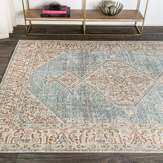 Pinta Lila Modern Tribal Medallion Area Rug