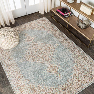 Pinta Lila Modern Tribal Medallion Area Rug