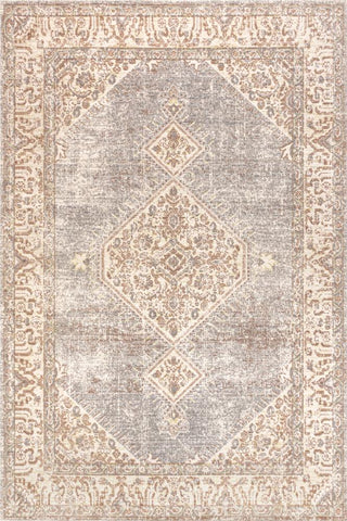 Pinta Lila Modern Tribal Medallion Area Rug