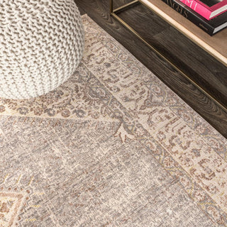 Pinta Lila Modern Tribal Medallion Area Rug