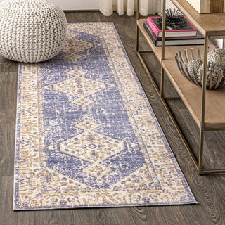 Pinta Lila Modern Tribal Medallion Area Rug