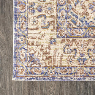 Pinta Lila Modern Tribal Medallion Area Rug