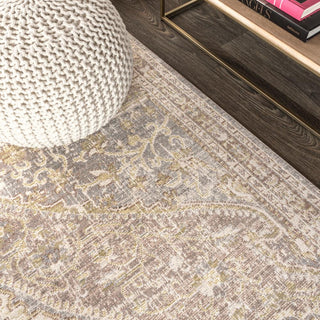 Rabida Petras Modern Ornate Medallion Area Rug