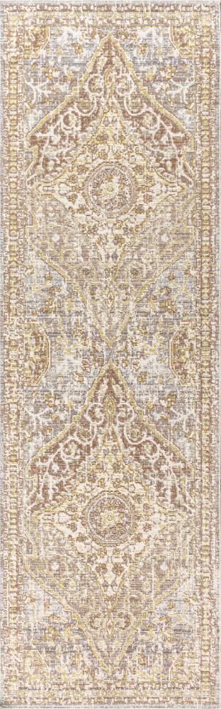 Rabida Petras Modern Ornate Medallion Area Rug