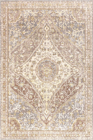 Rabida Petras Modern Ornate Medallion Area Rug