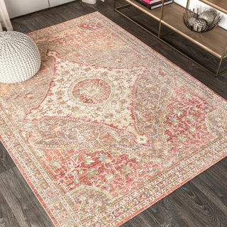 Rabida Petras Modern Ornate Medallion Area Rug